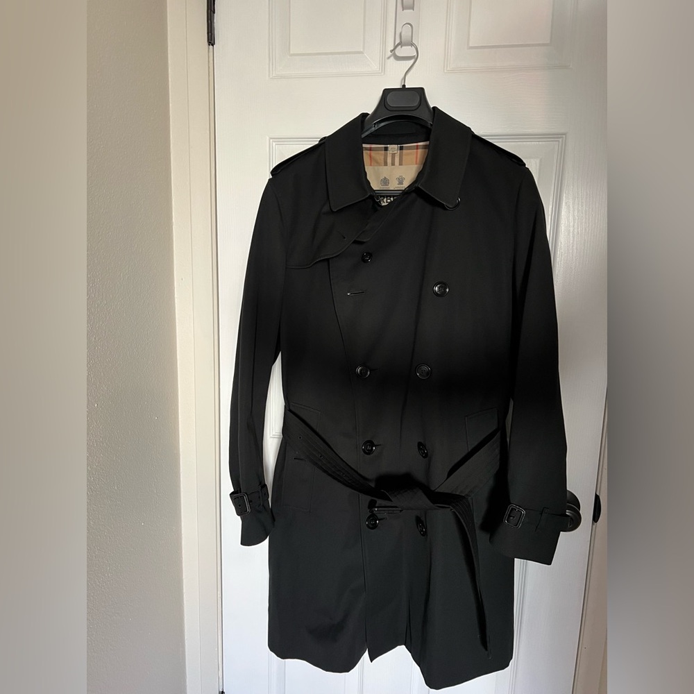 Burberry Black Trench Coat
